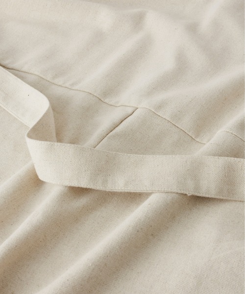 Libra Cue(リブラ キュー)の「リネンミックスコンビネゾン(サロペット/オーバーオール・レディース・ブラック/アイボリー・FREE)」の13枚目の写真