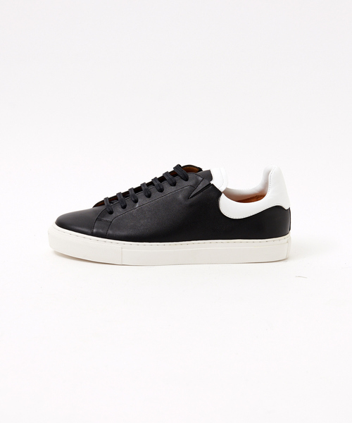 alfredoBANNISTER(アルフレッドバニスター)の「切替クッションレザースニーカー(スニーカー・メンズ・ホワイト/シルバー/ブラック・40/41/43/44/42)」の7枚目の写真