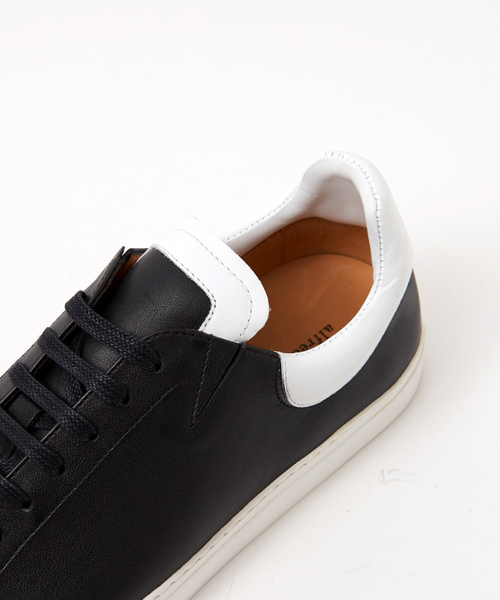 alfredoBANNISTER(アルフレッドバニスター)の「切替クッションレザースニーカー(スニーカー・メンズ・ホワイト/シルバー/ブラック・40/41/43/44/42)」の16枚目の写真