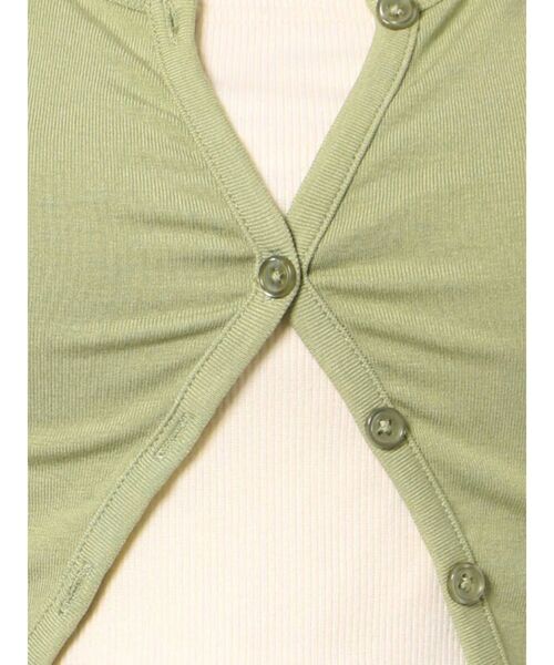 EVRIS（エヴリス）の「レイヤードショートTEE（Tシャツ/カットソー・レディース・ブラック/ピンク/グリーン・FREE）」の22枚目の写真