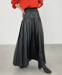 PAGEBOY | エコレザープリーツスカート(スカート)