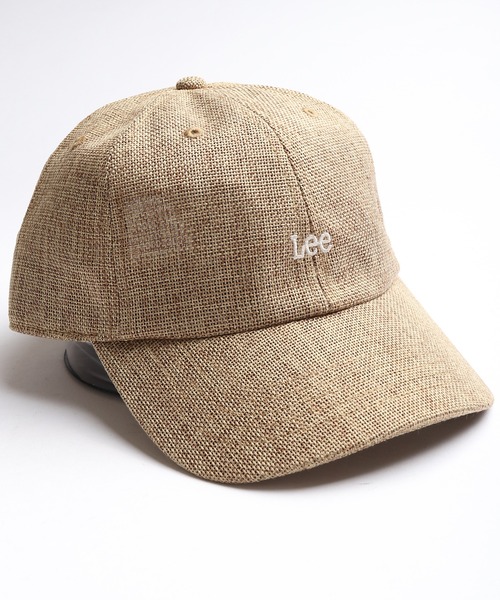 Lee(リー)の「LOW CAP P SHEET ローキャップ ポリエステルシート(キャップ・メンズ・ブラック/ベージュ/ピンク・FREE)」の3枚目の写真