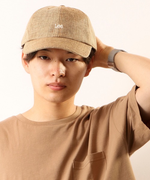 Lee(リー)の「LOW CAP P SHEET ローキャップ ポリエステルシート(キャップ・メンズ・ブラック/ベージュ/ピンク・FREE)」の15枚目の写真