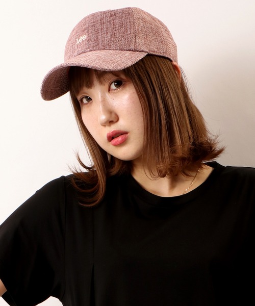 Lee(リー)の「LOW CAP P SHEET ローキャップ ポリエステルシート(キャップ・メンズ・ブラック/ベージュ/ピンク・FREE)」の20枚目の写真