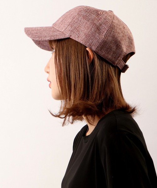 Lee(リー)の「LOW CAP P SHEET ローキャップ ポリエステルシート(キャップ・メンズ・ブラック/ベージュ/ピンク・FREE)」の21枚目の写真