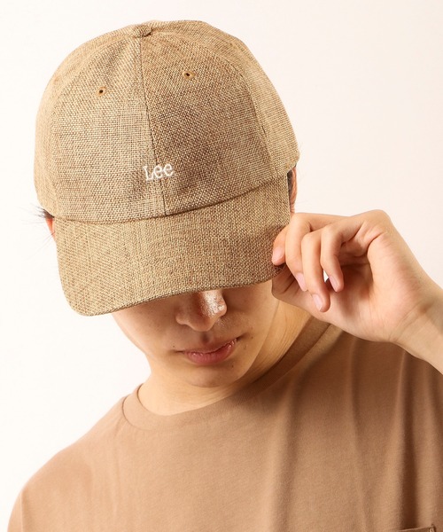Lee(リー)の「LOW CAP P SHEET ローキャップ ポリエステルシート(キャップ・メンズ・ブラック/ベージュ/ピンク・FREE)」の19枚目の写真