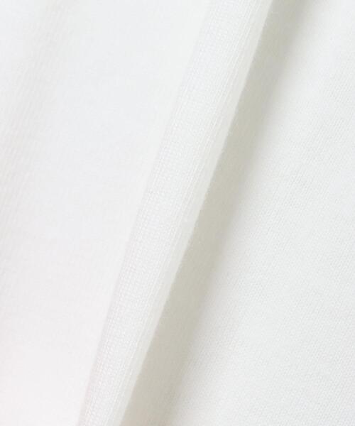 INGNI(イング)の「ラウンドヘムチュニックTシャツ(Tシャツ/カットソー・レディース・オフホワイト/ライトグリーン/スミクロ/ライトベージュ・M)」の9枚目の写真