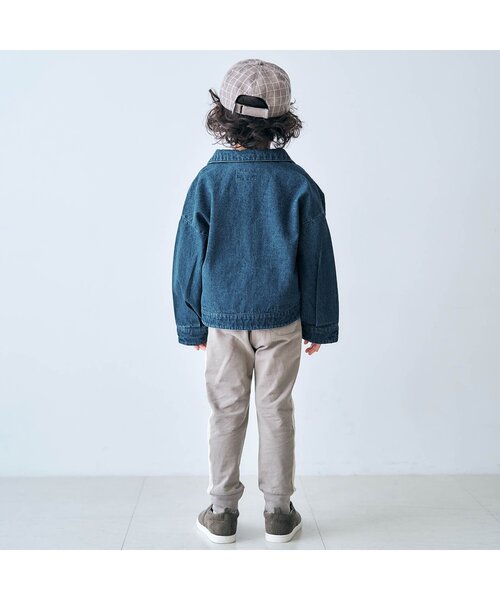 apres les cours(アプレレクール)の「ビッグポケットブルゾン(ブルゾン・キッズ・ベージュ/ブルー・100/120/110/140/80/130/90)」の14枚目の写真