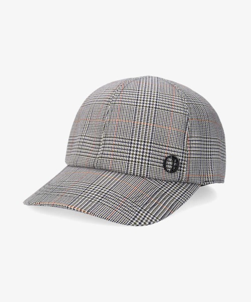 Chapeau d' O(シャポードオー)の「Chapeau d' O Check Lace-up Cap(キャップ・レディース・グレー/ブラウン/グリーン・57cm)」の14枚目の写真