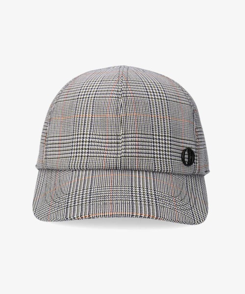 Chapeau d' O(シャポードオー)の「Chapeau d' O Check Lace-up Cap(キャップ・レディース・グレー/ブラウン/グリーン・57cm)」の20枚目の写真