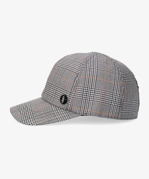 Chapeau d' O(シャポードオー)の「Chapeau d' O Check Lace-up Cap(キャップ・レディース・グレー/ブラウン/グリーン・57cm)」の17枚目の写真