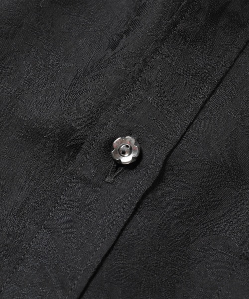 MEN'S BIGI（メンズビギ）の「＜LIBERTY(リバティー)＞バロック調フラワージャガードシャツ（シャツ/ブラウス・メンズ・ブラック/ネイビー/グレー・01/02/03/04）」の9枚目の写真