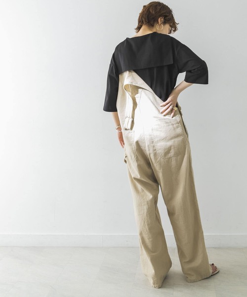 URBAN RESEARCH（アーバンリサーチ）の「セーラーカラーカットソー（Tシャツ/カットソー・レディース・ブラック/オフホワイト/グリーン・FREE）」の14枚目の写真