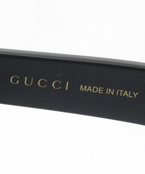 GUCCI（グッチ）の「【GUCCI/グッチ】ウェリントン サングラス GG0960SA 003（サングラス・レディース・ブラック・FREE）」の9枚目の写真
