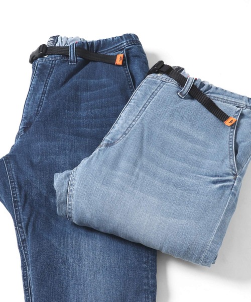 KRIFF MAYER（クリフメイヤー）の「防風アタタカデニムクライミング（デニムパンツ・メンズ・ライトブルー/ダークブルー・SMALL/MEDIUM/LARGE/X-LARGE）」の12枚目の写真