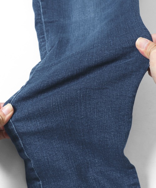 KRIFF MAYER（クリフメイヤー）の「防風アタタカデニムクライミング（デニムパンツ・メンズ・ライトブルー/ダークブルー・SMALL/MEDIUM/LARGE/X-LARGE）」の6枚目の写真