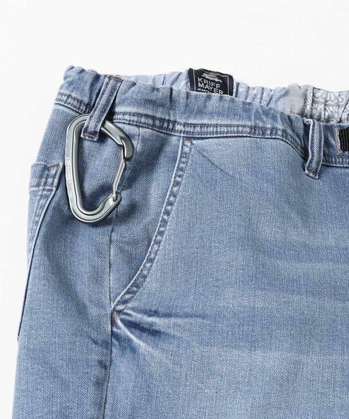 KRIFF MAYER（クリフメイヤー）の「防風アタタカデニムクライミング（デニムパンツ・メンズ・ライトブルー/ダークブルー・SMALL/MEDIUM/LARGE/X-LARGE）」の7枚目の写真