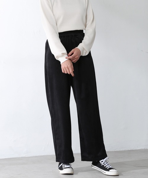 Honeys（ハニーズ）の「イージーパンツ（その他パンツ・レディース・ブラウン/ライトベージュ/アイボリー/モカ/ブラック・L/LL/M）」の8枚目の写真