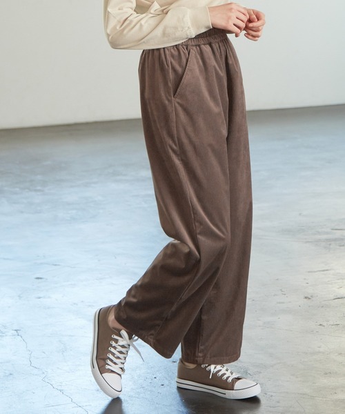 Honeys（ハニーズ）の「イージーパンツ（その他パンツ・レディース・ブラウン/ライトベージュ/アイボリー/モカ/ブラック・L/LL/M）」の16枚目の写真