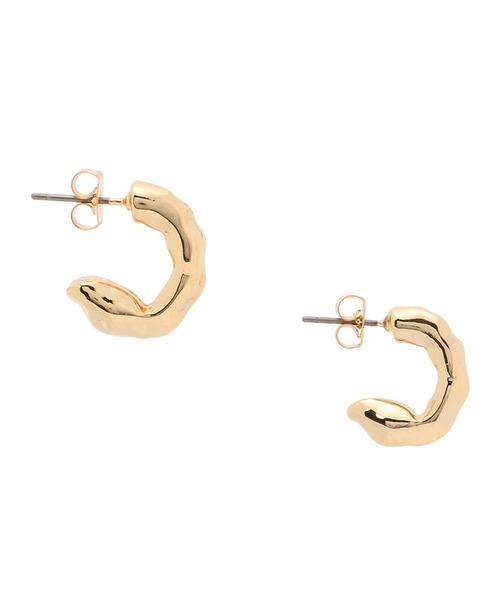 Kastane（カスタネ）の「【fiw.】リフレクションフープピアス小（ピアス（両耳用）・レディース・シルバー/ゴールド・FREE）」の11枚目の写真