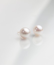 anq. | 「anq.」K10・アコヤパール スタッドピアス(ピアス（両耳用）)