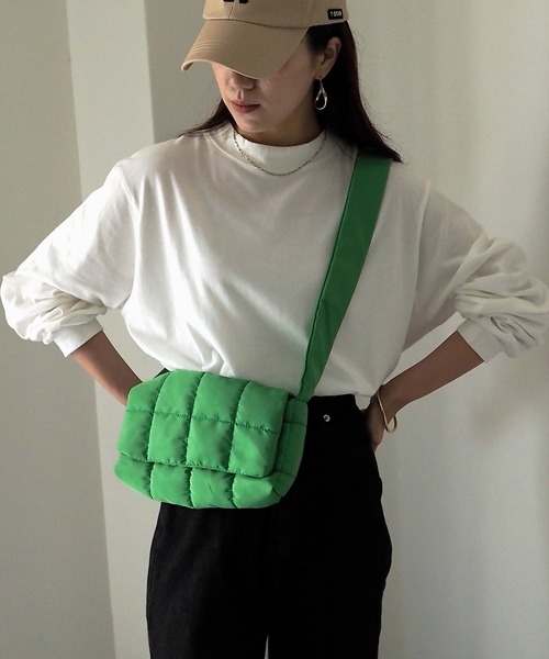 Riberry（リベリー）の「ラウンドヘムシンプルロンT（Tシャツ/カットソー・レディース・オフホワイト/スミクロ・FREE）」の20枚目の写真