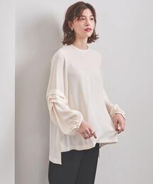 FLICKA（フリッカ）の「＜FLICKA（フリッカ）＞PL タックスリーブ ブラウス（シャツ/ブラウス）」