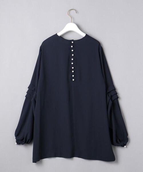 FLICKA(フリッカ)の「<FLICKA(フリッカ)>PL タックスリーブ ブラウス(シャツ/ブラウス・レディース・オフホワイト/ネイビー・0)」の19枚目の写真