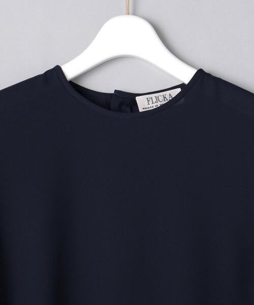 FLICKA(フリッカ)の「<FLICKA(フリッカ)>PL タックスリーブ ブラウス(シャツ/ブラウス・レディース・オフホワイト/ネイビー・0)」の18枚目の写真