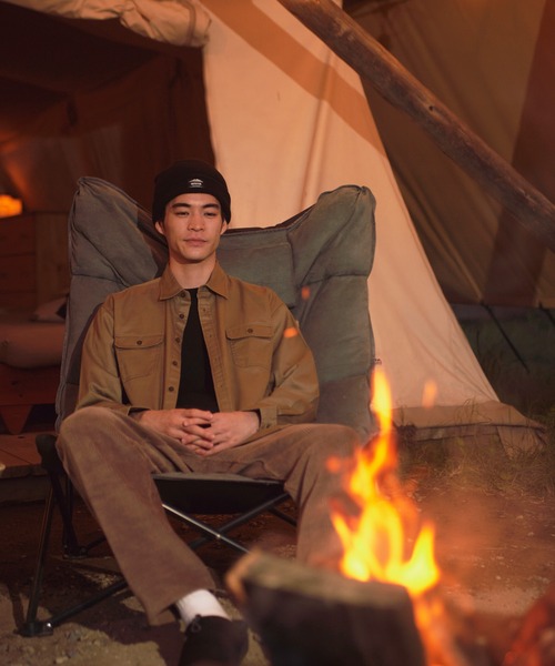 OUTDOOR PRODUCTS（アウトドアプロダクツ）の「【OUTDOOR PRODUCTS/アウトドアプロダクツ】難燃ツイルシャツ（シャツ/ブラウス・メンズ・カーキ/ベージュ・MEDIUM/LARGE/X-LARGE）」の16枚目の写真
