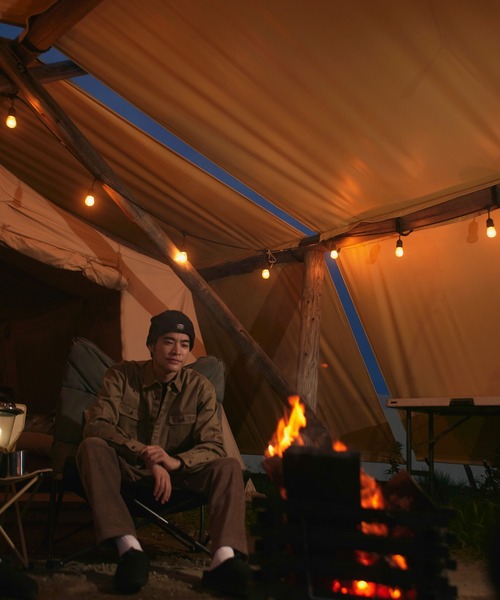 OUTDOOR PRODUCTS（アウトドアプロダクツ）の「【OUTDOOR PRODUCTS/アウトドアプロダクツ】難燃ツイルシャツ（シャツ/ブラウス・メンズ・カーキ/ベージュ・MEDIUM/LARGE/X-LARGE）」の20枚目の写真