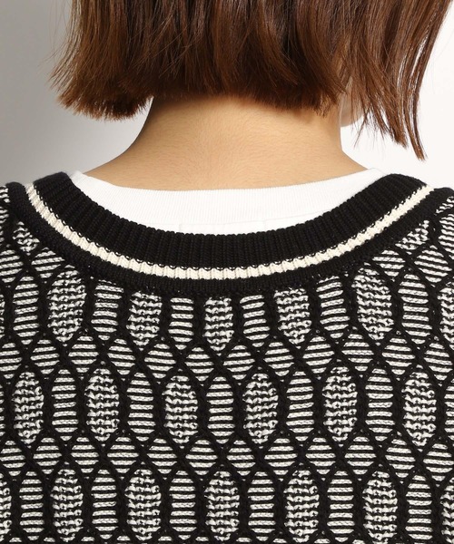 niko and...（ニコアンド）の「洗える2WAYチルデン風ベスト（ベスト・レディース・ブラック/ベージュ・FREE）」の15枚目の写真