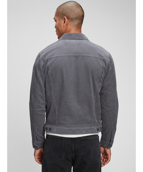 GAP(ギャップ)の「コーデュロイ アイコンジャケット(デニムジャケット・メンズ・その他/グレー系その他・L/S/M/XS/XL)」の10枚目の写真