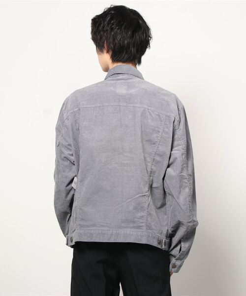 GAP(ギャップ)の「コーデュロイ アイコンジャケット(デニムジャケット・メンズ・その他/グレー系その他・L/S/M/XS/XL)」の3枚目の写真