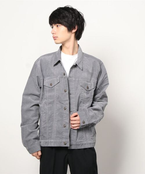 GAP(ギャップ)の「コーデュロイ アイコンジャケット(デニムジャケット・メンズ・その他/グレー系その他・L/S/M/XS/XL)」の14枚目の写真