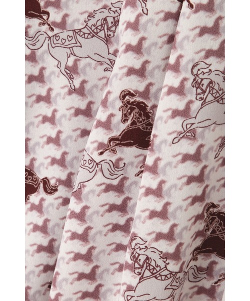 JILL STUART（ジルスチュアート）の「◆フィリーワンピース（シャツワンピース・レディース・カーキ/ボルドー・2/0）」の12枚目の写真