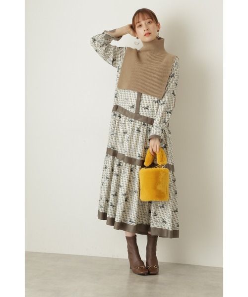 JILL STUART（ジルスチュアート）の「◆フィリーワンピース（シャツワンピース・レディース・カーキ/ボルドー・2/0）」の17枚目の写真