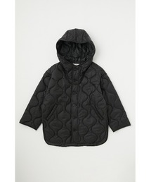 HOODED QUILTED ポンチョ