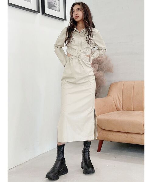 GYDA(ジェイダ)の「フェイクレザースニーカーソールショートブーツ(ブーツ・レディース・ブラック・MEDIUM/LARGE/SMALL)」の13枚目の写真