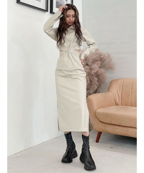 GYDA(ジェイダ)の「フェイクレザースニーカーソールショートブーツ(ブーツ・レディース・ブラック・MEDIUM/LARGE/SMALL)」の14枚目の写真