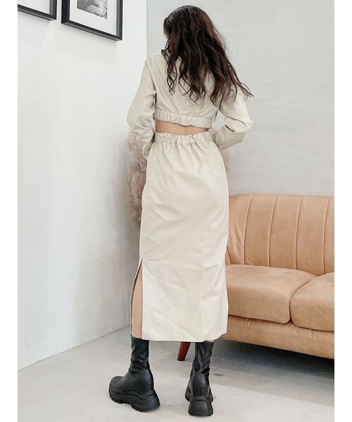 GYDA(ジェイダ)の「フェイクレザースニーカーソールショートブーツ(ブーツ・レディース・ブラック・MEDIUM/LARGE/SMALL)」の15枚目の写真