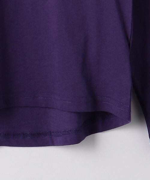 瞬足（シュンソク）の「◆＜瞬足（シュンソク）＞アームスウィング ロングスリーブ 140cm-150cm（Tシャツ/カットソー・キッズ・ブラック/パープル/オフホワイト/オレンジ・L 140cm/XL 150cm）」の19枚目の写真