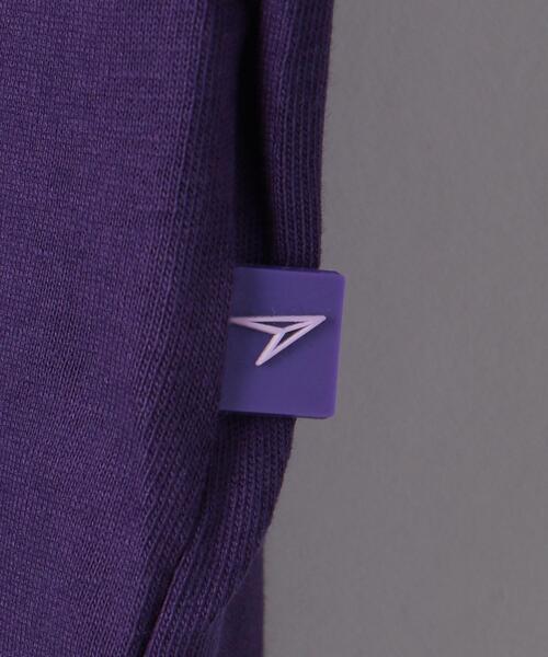 瞬足（シュンソク）の「◆＜瞬足（シュンソク）＞アームスウィング ロングスリーブ 140cm-150cm（Tシャツ/カットソー・キッズ・ブラック/パープル/オフホワイト/オレンジ・L 140cm/XL 150cm）」の18枚目の写真