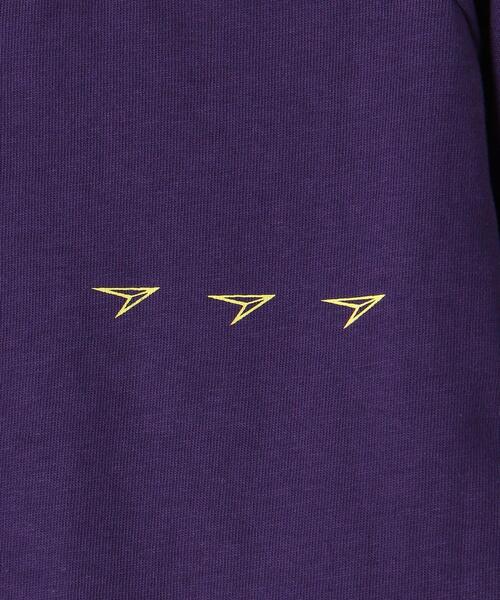 瞬足（シュンソク）の「◆＜瞬足（シュンソク）＞アームスウィング ロングスリーブ 140cm-150cm（Tシャツ/カットソー・キッズ・ブラック/パープル/オフホワイト/オレンジ・L 140cm/XL 150cm）」の17枚目の写真