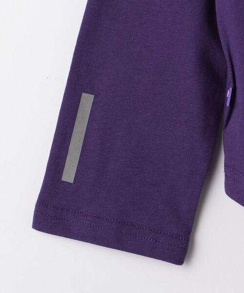 瞬足（シュンソク）の「◆＜瞬足（シュンソク）＞アームスウィング ロングスリーブ 140cm-150cm（Tシャツ/カットソー・キッズ・ブラック/パープル/オフホワイト/オレンジ・L 140cm/XL 150cm）」の16枚目の写真