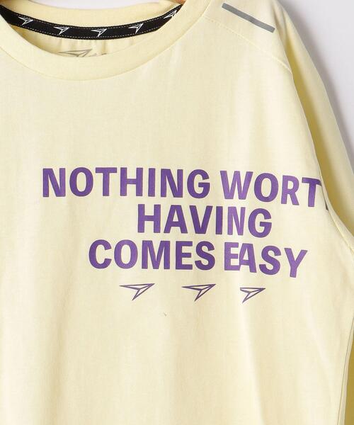 瞬足（シュンソク）の「◆＜瞬足（シュンソク）＞アームスウィング ロングスリーブ 140cm-150cm（Tシャツ/カットソー・キッズ・ブラック/パープル/オフホワイト/オレンジ・L 140cm/XL 150cm）」の13枚目の写真