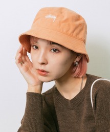 STUSSY/ステューシー STOCK BUCKET CAP バケットハット 刺繍