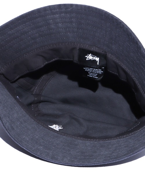 STUSSY（ステューシー）の「STUSSY/ステューシー STOCK BUCKET CAP バケットハット 刺繍（ハット・メンズ・チャコールグレー/ライトオリーブ/バイオレット/オレンジ・L/XL/S/M）」の7枚目の写真