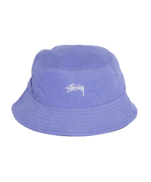 STUSSY（ステューシー）の「STUSSY/ステューシー STOCK BUCKET CAP バケットハット 刺繍（ハット・メンズ・チャコールグレー/ライトオリーブ/バイオレット/オレンジ・L/XL/S/M）」の18枚目の写真
