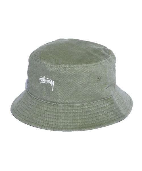 STUSSY（ステューシー）の「STUSSY/ステューシー STOCK BUCKET CAP バケットハット 刺繍（ハット・メンズ・チャコールグレー/ライトオリーブ/バイオレット/オレンジ・L/XL/S/M）」の10枚目の写真